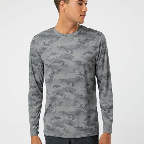 Unisex Pompano Performance Camo Long Sleeve T-Shirt Thumbnail