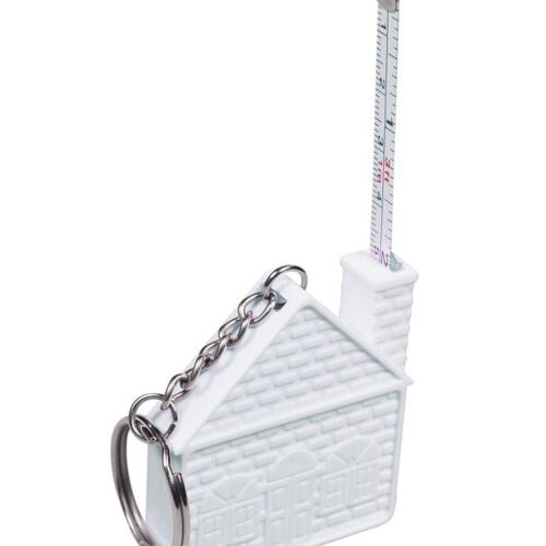 House Tape Measure Key Chain 3' Thumbnail